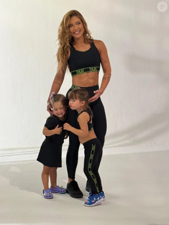 Virgínia Fonseca e filhas brilham em ensaio fitness, mas curtida de Vini Jr. rouba a cena