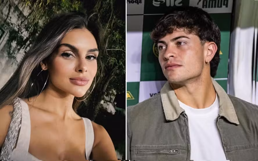 Amanda Kimberlly, mãe da filha de Neymar, está "conhecendo melhor" jogador do Palmeiras