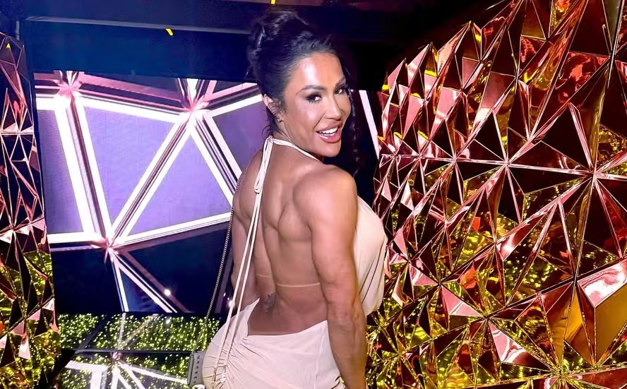 Gracyanne Barbosa surpreende e eleva meta fitness para brilhar no Dança dos Famosos