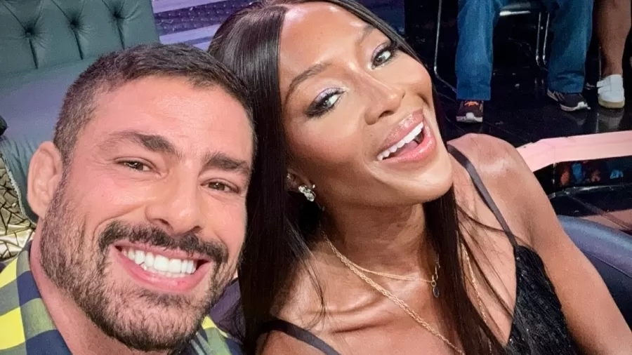 Naomi Campbell e Cauã Reymond revelam como se conheceram